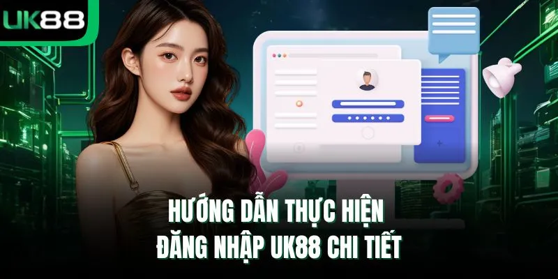 Hướng dẫn thực hiện đăng nhập UK88 chi tiết