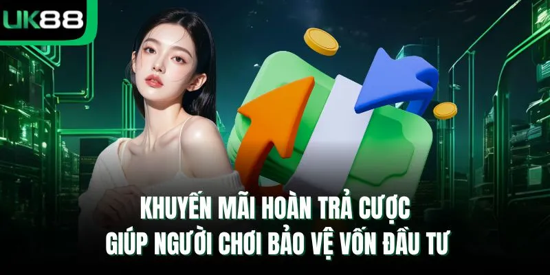 Khuyến mãi hoàn trả cược giúp người chơi bảo vệ vốn đầu tư