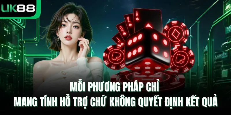 Mỗi phương pháp chỉ mang tính hỗ trợ chứ không quyết định kết quả