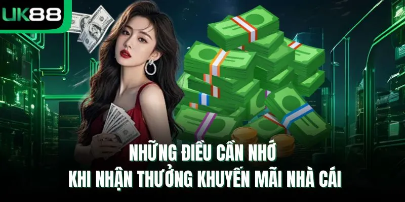 Những điều cần nhớ khi nhận thưởng khuyến mãi nhà cái