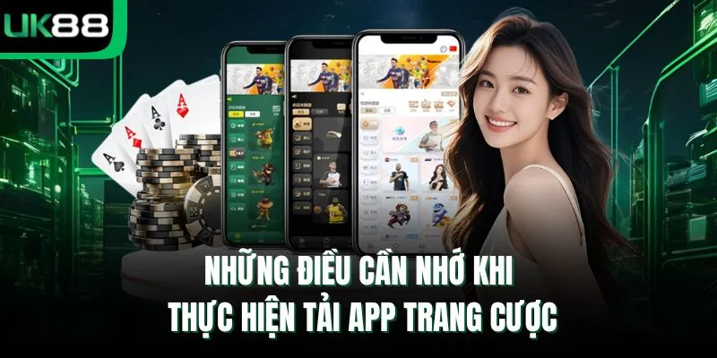 Những điều cần nhớ khi thực hiện tải app trang cược