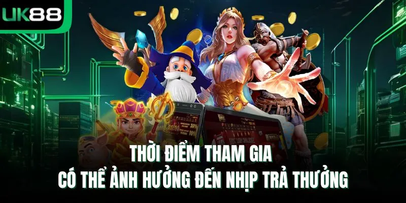 Thời điểm tham gia có thể ảnh hưởng đến nhịp trả thưởng
