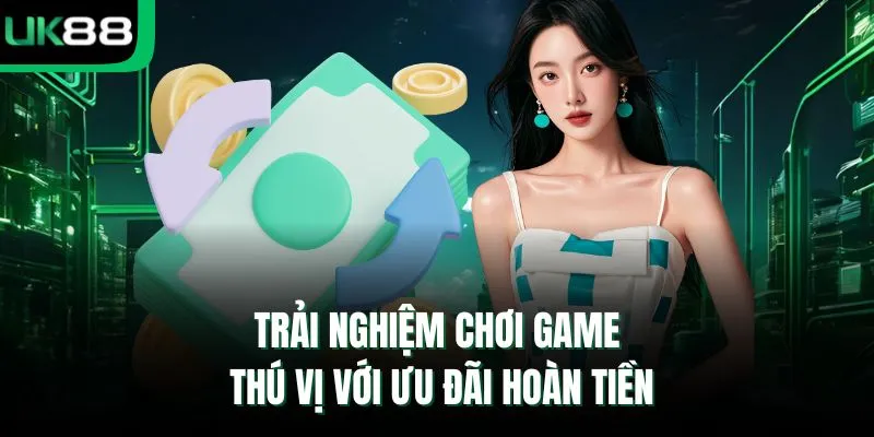 Trải nghiệm chơi game thú vị với ưu đãi hoàn tiền
