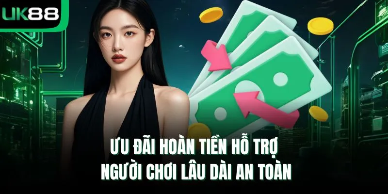 Ưu đãi hoàn tiền hỗ trợ người chơi lâu dài an toàn 